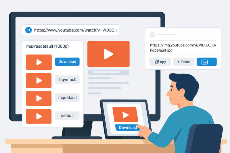 How to Extract All Thumbnail Sizes from Any YouTube Video