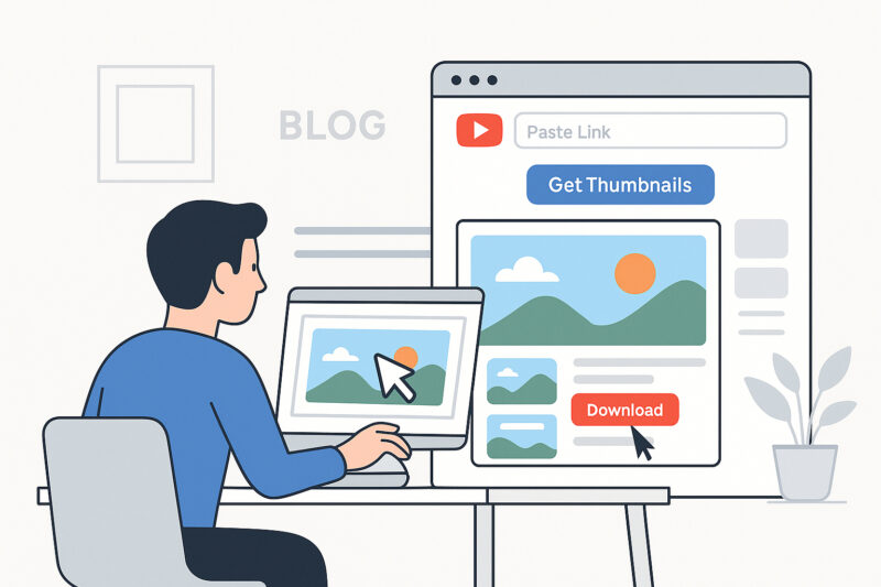 How to Instantly Save a YouTube Thumbnail for Your Blog or Article
